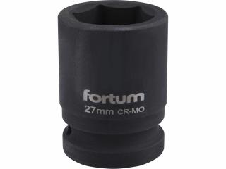 Kľúč nástrčný rázový, 27mm, 3/4”, FORTUM