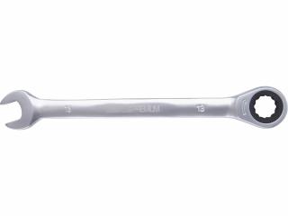 Kľúč očko-vidlicový, račňový, 72 zubov, 13mm, EXTOL PREMIUM