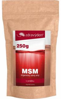 MSM prášok 250g