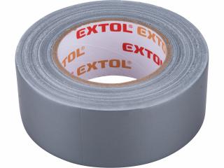 Páska lepiaca textilná, sivá, 50mm x 50m, EXTOL PREMIUM