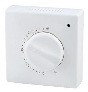 Pokojový termostat PT91 manuální 230V pro termopohony