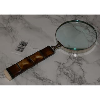 Ozdobná lupa - sklo (25x10x2,5cm)