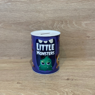 Plechová pokladnička 11x8,5cm - Little Monsters