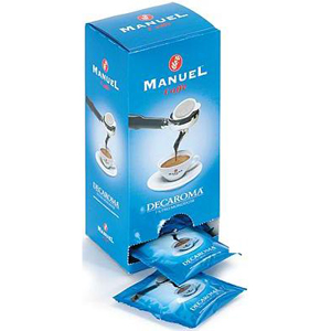 Manuel Caffe Decaroma - POD (25 ks) (podušková zmes kávy / podušky)
