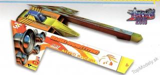 Papierový model Astro Racer 19 - Scarabeus (Astro Racer 19 - Scarabeus)