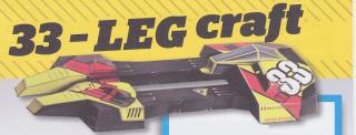 Papierový model Astro Racer 33 - LEG Craft (Astro Racer 33 - LEG Craft)