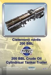 Papierový model - CISTERNOVÝ NÁVES TYTAL 200BBL