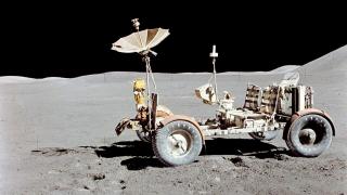 Papierový model Mesačné vozidlo ROVER a postavičky kozmonautov (Mesačné vozidlo ROVER a postavičky kozmonautov)