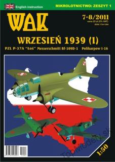 Papierový model - Mikroletectvo September 1939 (1) + Laserom rezané doplnky