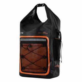 30L Open Water Dry Bag Tech Backpack - Orange/Black - OS Veľkosť: OS