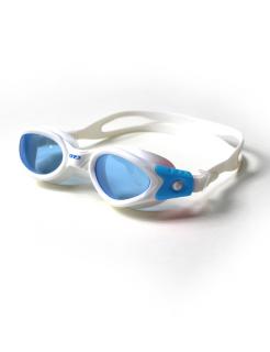 Apollo Swim Goggles - TINTED LENS - WHITE/BLUE - OS Veľkosť: jedna veľkosť