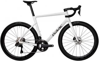 Cestný bicykel Isaac Boson Mineral White 105 Di2 L