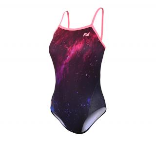 Dámske plavky Cosmic 2.0 Strap Back Costume Veľkosť: 38