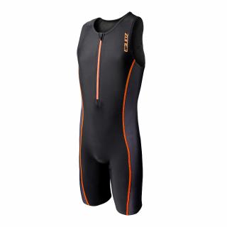 Kids Adventure Trisuit - BLACK/HI-VIS ORANGE Veľkosť: L