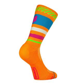 Lima Limón Orange – bežecké ponožky Veľkosť: L (44-46)