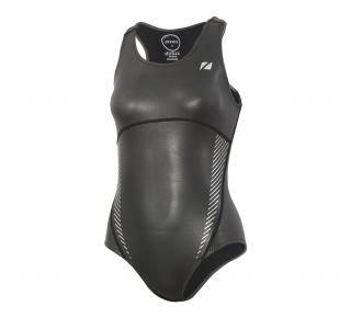 Neoprenové plavky Women's Swim costume - BLACK/SILVER Veľkosť: L