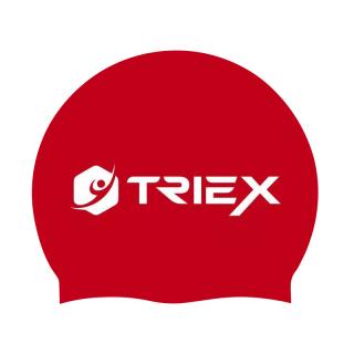 Plavecká silikónová čiapka TRIEX - červená