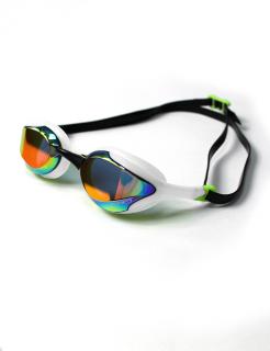 Plavecké okuliare Volare Streamline - White/Lime