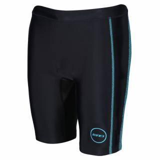 Women's Activate Shorts - BLACK/TURQUOISE Veľkosť: L