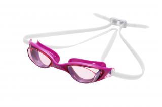 Zone3 plavecké okuliare ASPECT ružové/biele