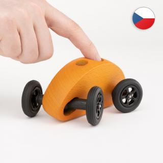 Autíčko Finger Car oranžové