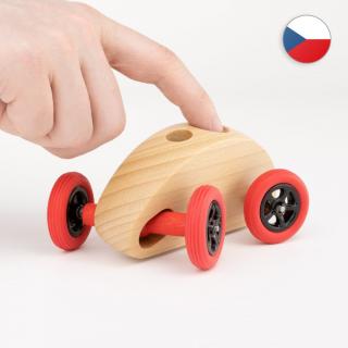 Autíčko Finger Car přírodní