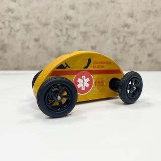 Autíčko Finger Car Záchranná služba