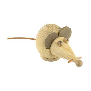 Dózička na mliečne zúbky myš prírodná