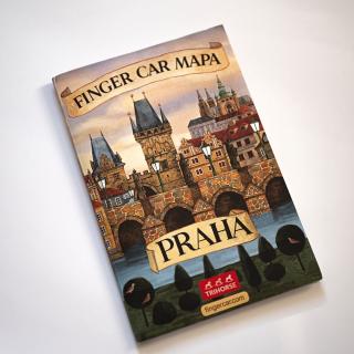 Finger Car mapa - Praha