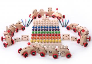 Finger Train - MAXI Edukační set - pro školky