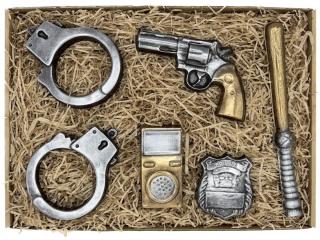 Čokoládový darček pre policajta