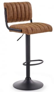 Barová stolička H-88, ekokoža hnedá