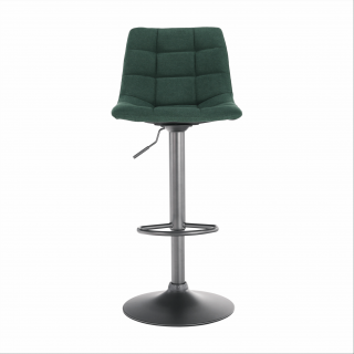 Barová stolička LAHELA, látka zelená