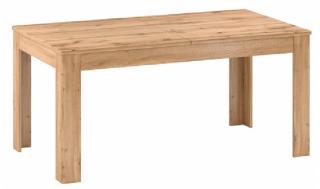 Jedálenský stôl PUSAN S rozkladací, dub apalačský