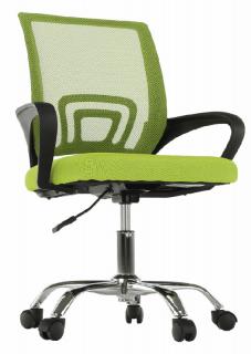 Kancelárska stolička DEX 2 NEW, sieťovina zelená