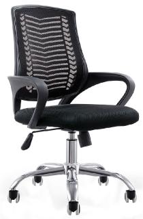Kancelárska stolička IMELA TYP 2, sieťovina čierna