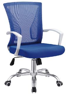 Kancelárska stolička IZOLDA, sieťovina  modrá