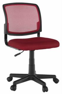 Kancelárska stolička RAMIZA, tmavočervená