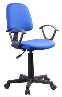 Kancelárska stolička TAMSON, látka modrá