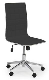 Kancelárska stolička TIROL, ekokoža čierna
