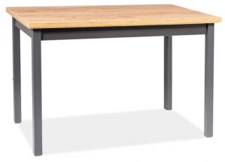 Stôl ADAM 100x60, dub lancelot/antracit