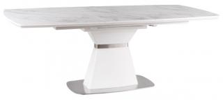 Stôl SATURN II CERAMIC, biela