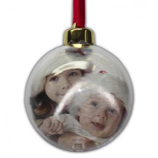 A.T. Ozdoba vianočná - guľa s fotografiou