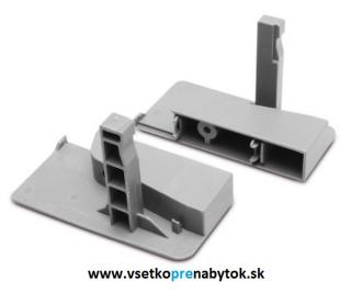 Modern Box - držiak vnútorného čela "A" (výška 84 mm - biela)