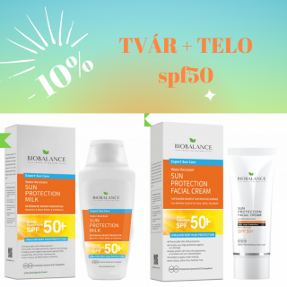 SET  tvár +telo, spf50