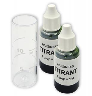 Kvapalný tester TITRANT 2 na meranie tvrdosti vody (2x15 ml)