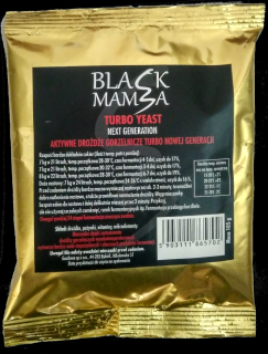 Kvasnice BLACK MAMBA  105g   (Kvasnice novej generácie do kvasu)