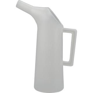 Lieviková nádoba - 1 liter (Ciachovaná nádoba s lievikom)