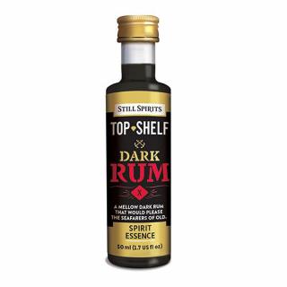 Tmavý Dark rum - esencia 50 ml na 2,25l (Dark Rum esencia na ochutenie 2,25 litrov liehoviny)