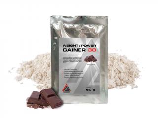 Gainer 30 Weight & Power VALKNUT 60 g Príchuť: Čokoláda, Obsah balenia: 60 g